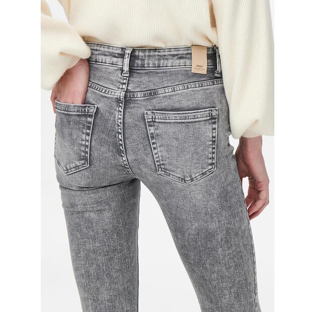 Джинсы ONLY 15245366 серый Skinny Fit