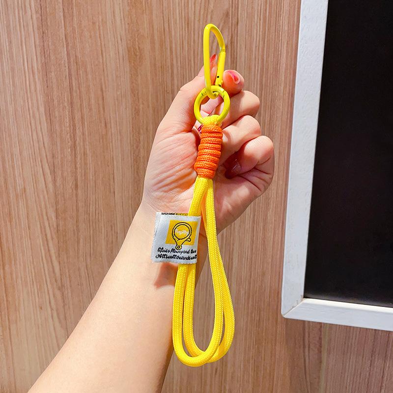 Yogodlns Colorful Nylon Rope Handbag Pendant With Carabiner Buckle Clips Bags Accessories Spare Parts for Bags