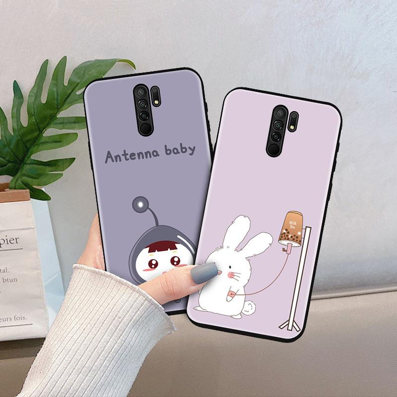 Cartoon Puppy Kitten Bunny Animal Pattern Soft Silicone Phone Case for Samsung Galaxy A50s IPhone Huawei Xiaomi Redmi Note 8 9 10 Pro OPPO Nokia Cover