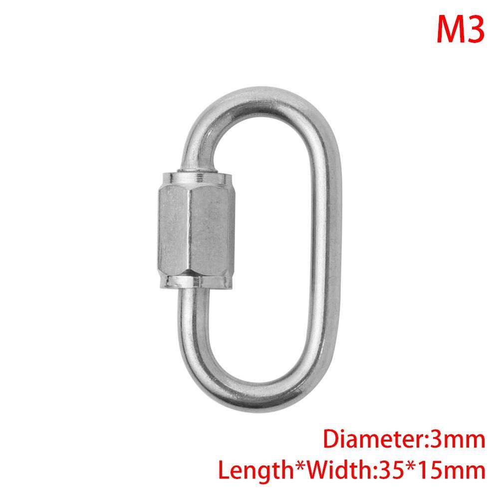 Винтовой замок Быстрые звенья Безопасный карабин Карабины Альпинистское снаряжение Соединительное кольцо цепи карабина