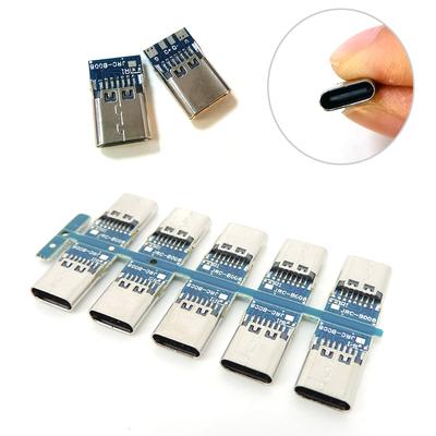 USB 3.1 Тип C женский разъем 4-контактный тестовый печатный адаптер платы 4P разъем гнездо для линии передачи данных провод кабель передачи usb-c