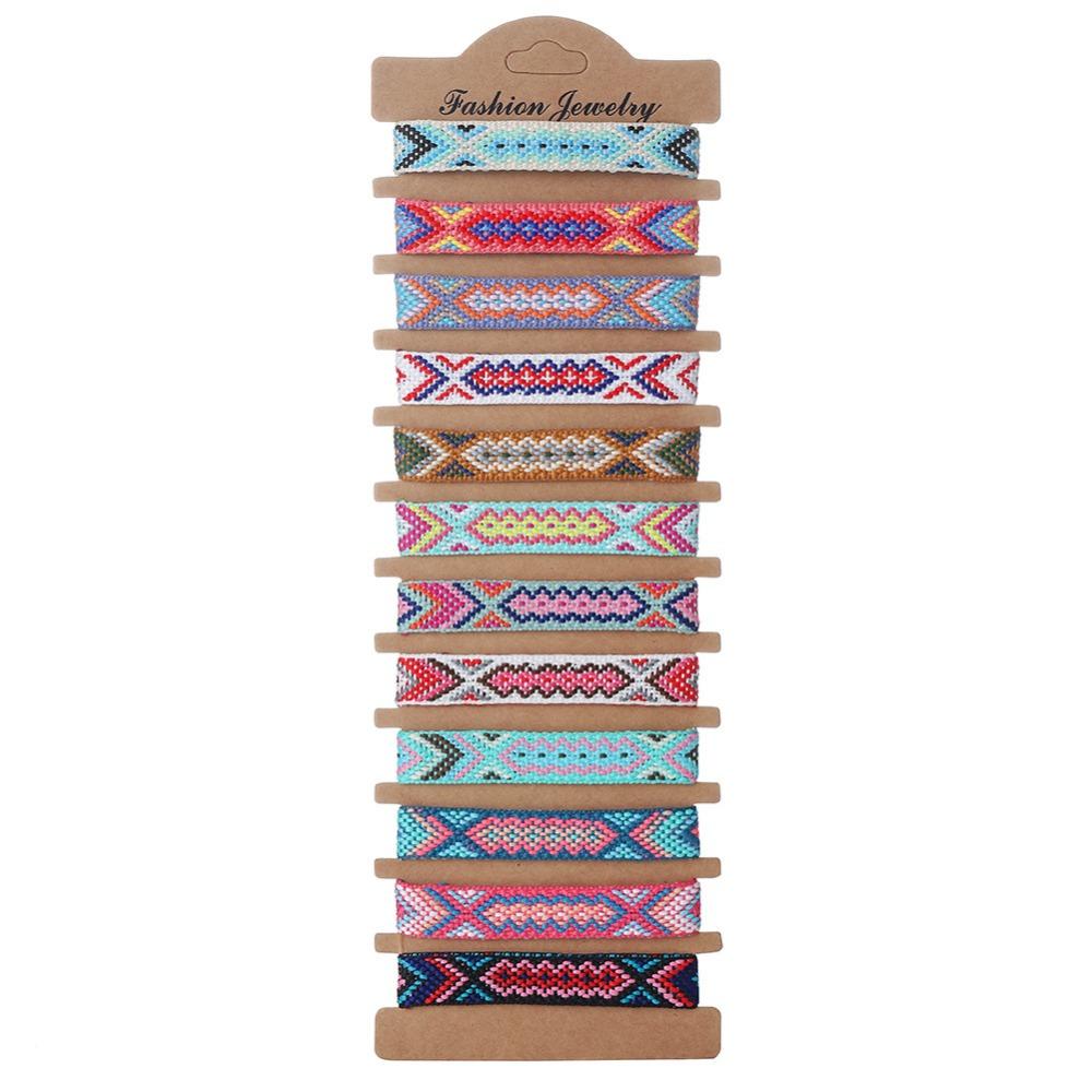 Adjustable Woven Bracelet Transshipment Nepalese Ethnic Bracelet Bohemian Bracelet Jewelry Gift