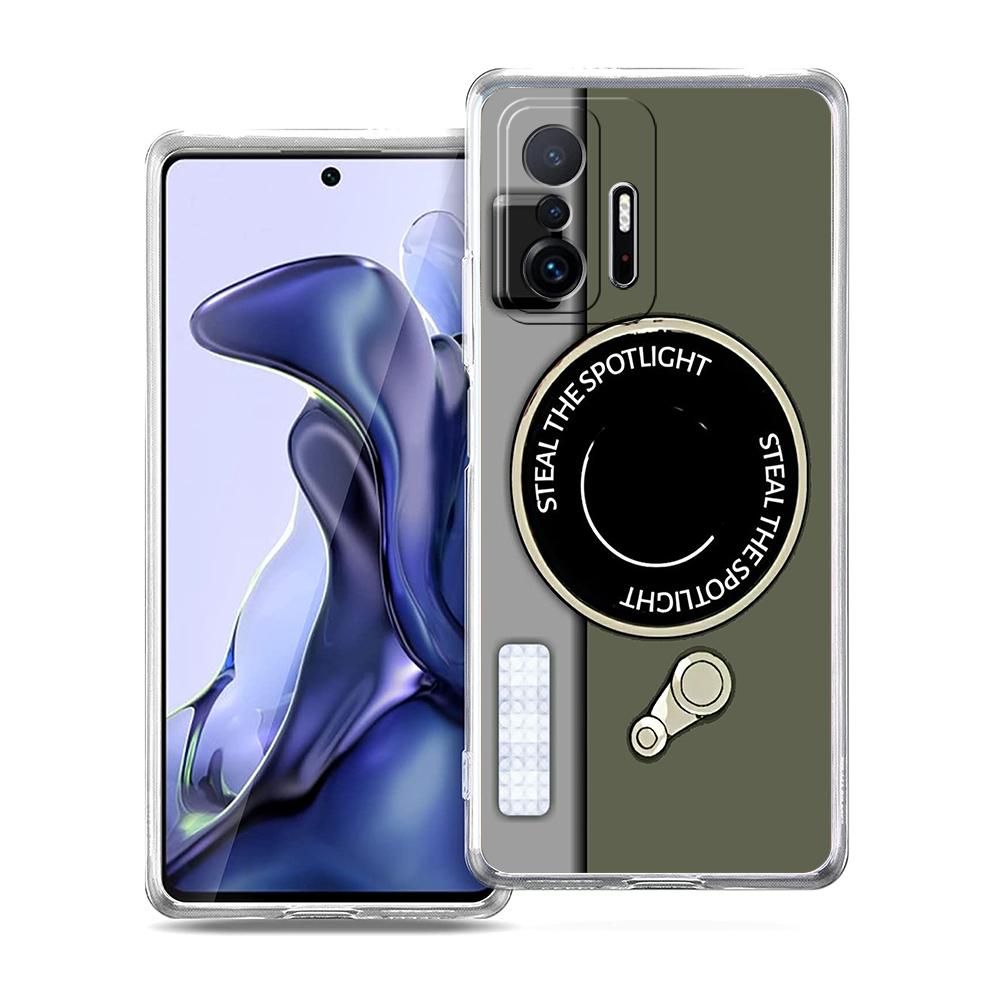 Чехол для телефона Камера Радио Кассета Для Xiaomi 14 13 12 Lite Mi 11 11X 13T 12T 11T Для Poco X5 X4 X3 NFC F5 F4 M4 Pro 5G Обложка