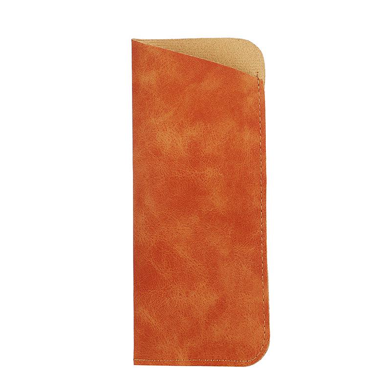 Мягкий кожаный футляр для солнцезащитных очков и очков для чтения премиум-класса - унисекс, износостойкий, портативный, защитная сумка