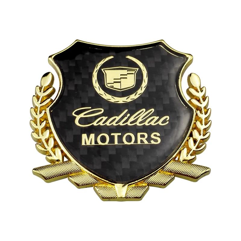 Значок из углеродного волокна для Cadillac Escalade CTS ATS SRX Deville BLS XT4 XT5 XT6 STS XTS SLR XLR CT4 CT5 CT6 Боковое окно автомобиля Эмблема