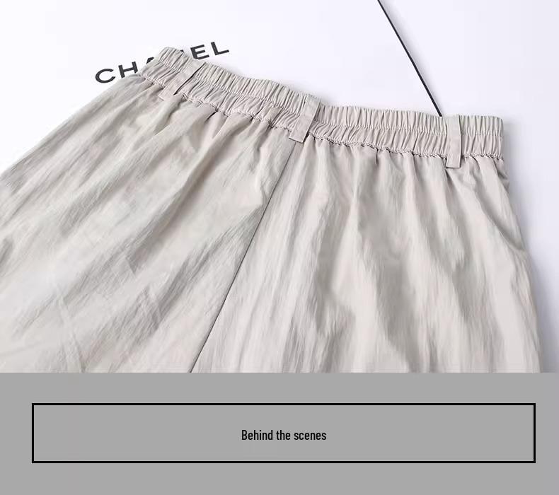 Женские брюки карго парашюты в американском ретро стиле 2025 - быстросохнущие, с высокой посадкой, свободного кроя