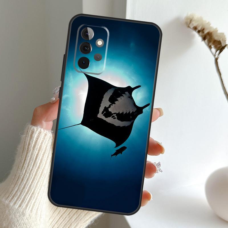 Чехол для телефона Animal Manta Ray для Samsung Galaxy A51 A71 A12 A22 A32 A52 A72 A13 A23 A33 A54 A53 A34 A73 A21S A52S