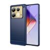 Для Infinix Note 40 Чехол для Infinix Note 40 Pro Plus Противоударный силиконовый чехол из углеродного волокна для Infinix Note 40 Чехол