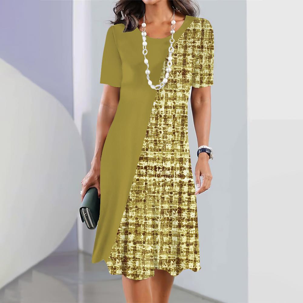 Butterfly & Floral 3D Print New Women's Dresses Plus Size Female Summer Dress