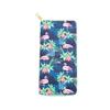 New Flower Long Zipper Wallet, Floral and Plant Pattern