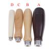 3Pcs Wooden File Handle Fit Home Tool Stainless Steel Ring Hardwood Diy Gifts