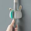 Adhesive Wall-Mounted Mop & Broom Holder