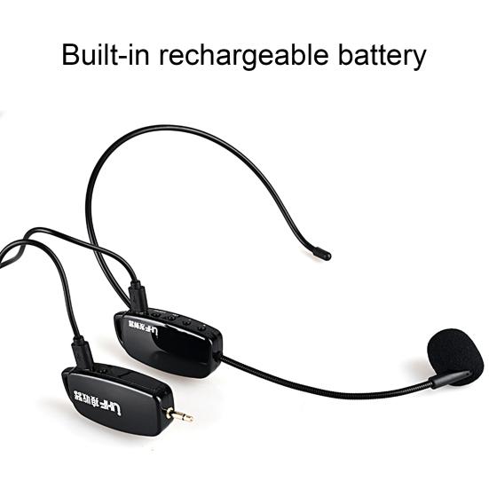 Усилитель голоса с защитой от помех, независимая частотная полоса, Plug and Play, беспроводной микрофон, радиогарнитура для улицы
