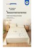 2026 Waterproof, Stain-Proof Bed Sheet for Elderly, Babies, and Pets - Leak-Proof, Single Duvet, Machine Washable