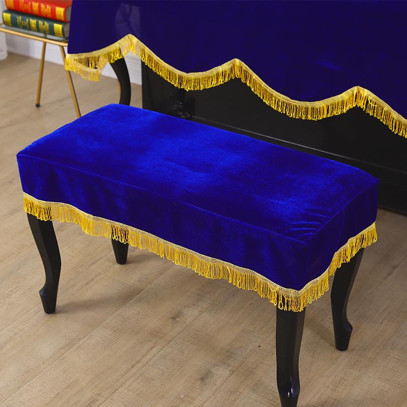 Бархатный чехол для табурета с кисточками, полупылезащитные чехлы, защитный чехол