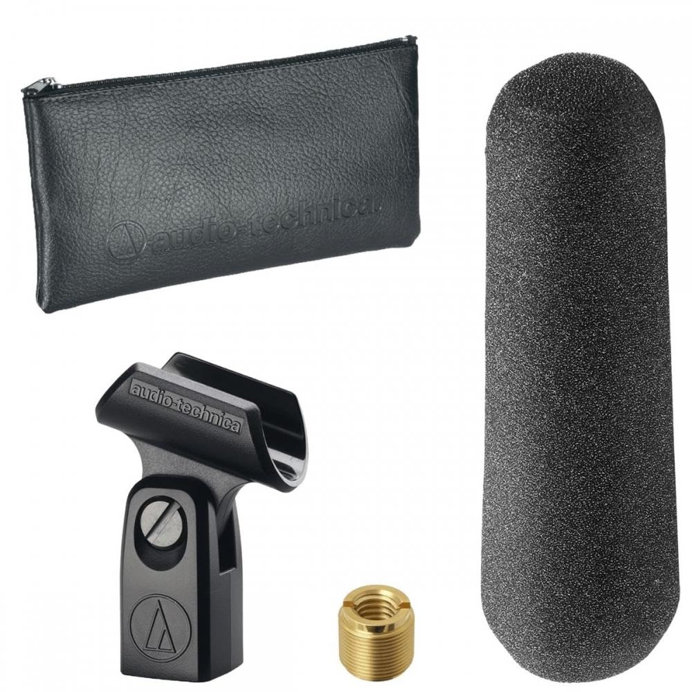 Audio-Technica AT875R Shotgun Microphone XLR Condenser Microphone Phantom Power Broadcast Production Camera