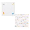 Gauze Handkerchief Gauze Set of Made In 35 X 35 for Birth for Boys and Baby Birth Multicolor [Miki House] Set, Handkerchief, Towel, 2, 100% Cotton,