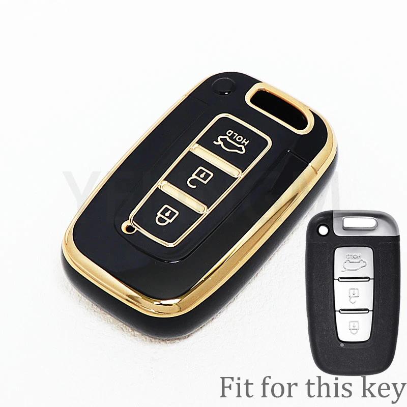 Чехол для автомобильного ключа для Hyundai IX35 Elantra Sonata 8 9 для Kia Sportage K5 K2 Sorento Optima Forte 2015 2016 2013 2014 2012 2011