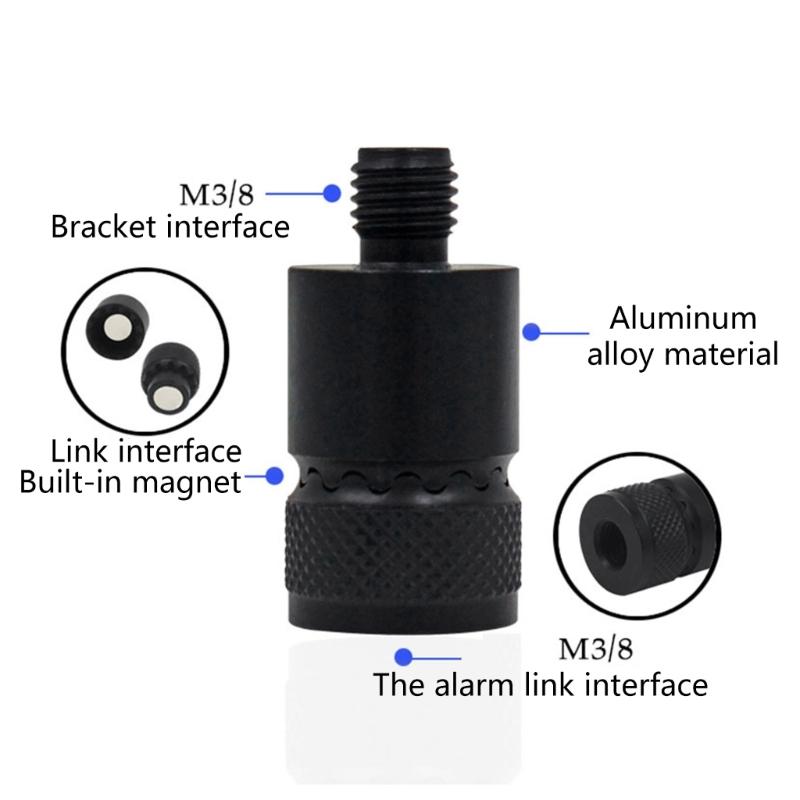 Карповая рыбалка Быстросъемный коннектор Карповый адаптер Алюминиевый сплав для рыболовных сигнализаторов Род-под Рыболовные снасти Подарок