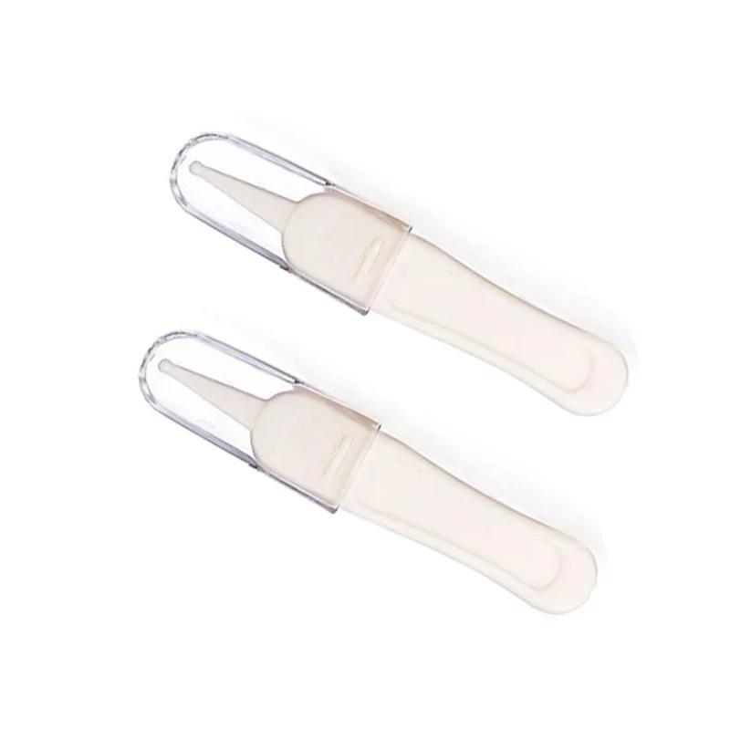 1/2/3/4pcs Baby Dig Booger Clip Infants Ear Nose Navel Clean Tool Kid Safety Tweezers Cleaning Forceps Toddler Nasal Cavity Care