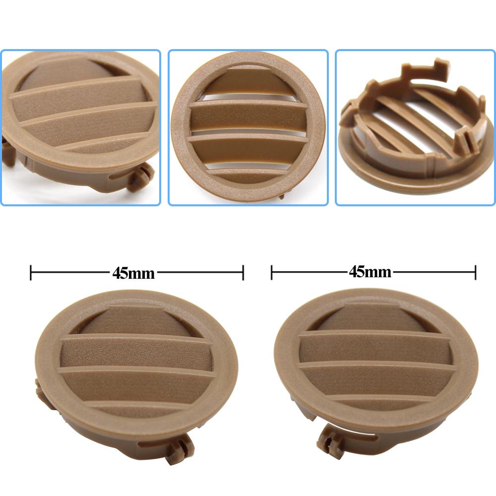 Автомобильный левый и правый приборная панель кондиционера AC вентиляционная решетка накладка для Mercedes Benz C Class W204 C180 C200 C220 C230