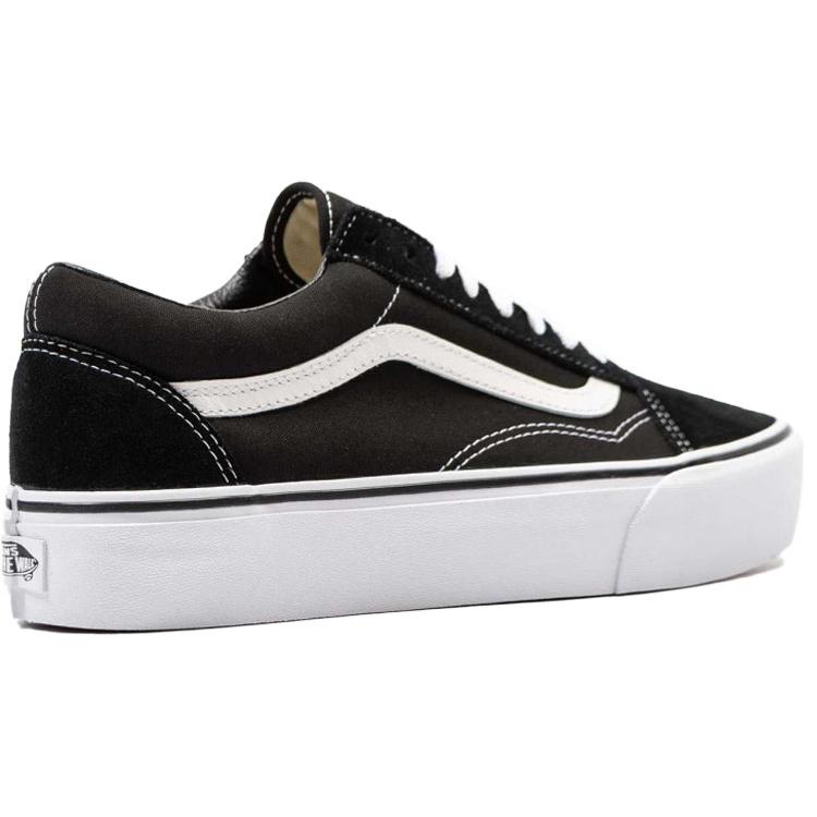 Платформы Vans Old Skool Черно-белые VN0A3B3UY28