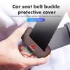 wszm6 Anti-noise Seatbelt Buckle Protection Sleeve Car Accessories for Mitsubishi ASX Triton Outlander Sport Pajero Montero Lancer 10