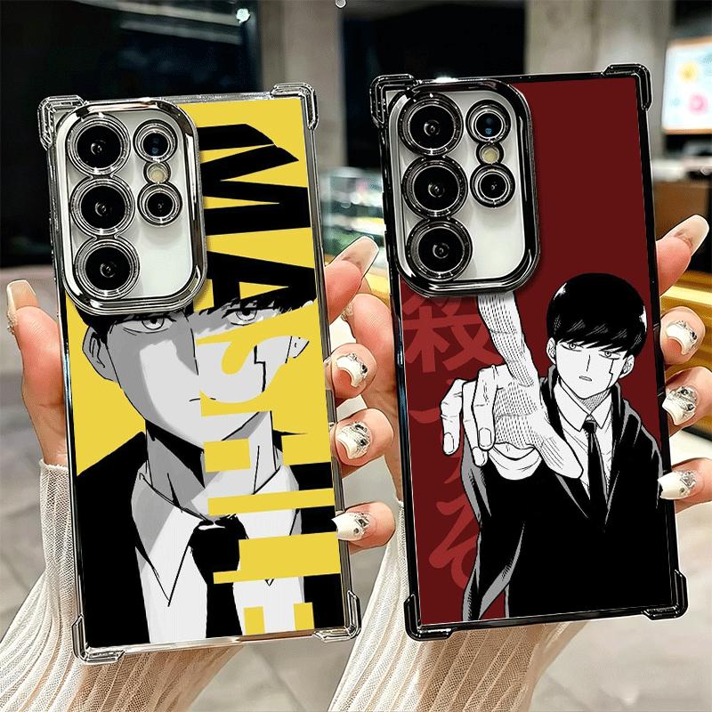 Чехол для телефона Mashle Magic And Muscles Anime с покрытием для Samsung Galaxy S24 S25 FE S26 Edge S23 Ultra S22 S21 Plus S20 Противоударный Ai