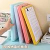 A4 Clipboard with Storage Folio Plastic Clipboard with Low Profile Clip Nursing Clip Boards File Binder Clipboard Case Office
