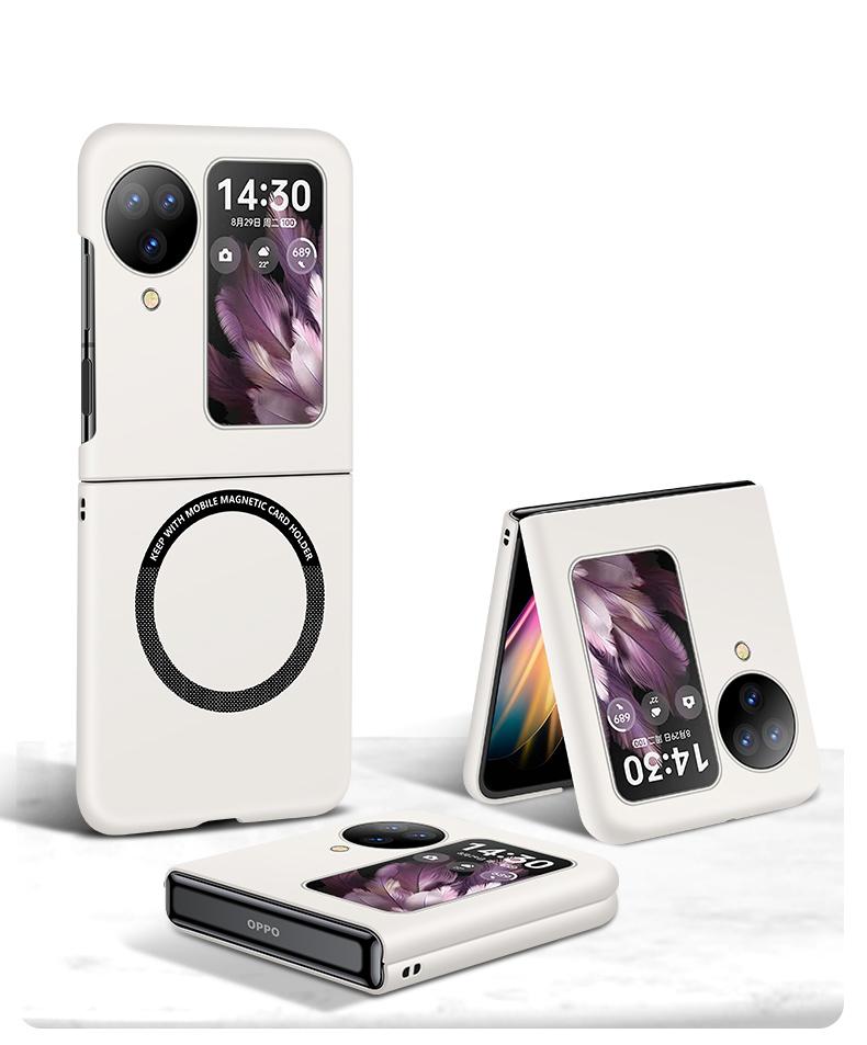 Для OPPO Find N3 Flip Find N2 Flip Ультратонкий чехол для телефона с магнитной застежкой, Разнообразие цветов на ваш выбор