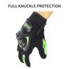 Motorcycle Gloves for Men Women Motorbike Anti-Slip Breathable Touchscreen Gloves with Knuckle
