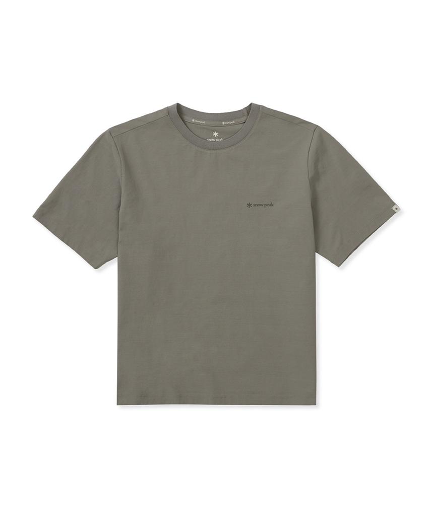 SNOWPEAK APPAREL Женская полуукороченная футболка с коротким рукавом Air Quick Dry (S25Mwtts15) Темно-серый