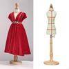 Doll Dress Display Holder Model Tailor Stand for Dollhouse Accessories Mini Size