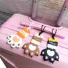 Original Design Cat Claw Luggage Tag Don't Touch Travel Accessories Luggage Label Name Address Holder Baggage Boarding Tags