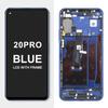 6.26" Screen Assembly for Honor 20 YAL-L21 Lcd Display Digital Touch Screen with Frame Parts for Honor 20 Pro YAL-AL00 YAL-TL00