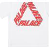 Palace Футболка P-3 Outline, белые топы унисекс P26TS196