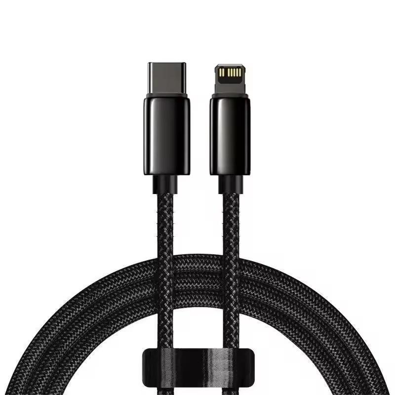 Для Apple PD 27W USB C зарядный кабель для iPhone 14 13 12 11 Pro Max Mini X XS XR 7 8 Plus быстрая зарядка кабель Type C аксессуары
