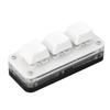3 Key Mini Keypad USB Mechanical Gaming Programmable Macro Keyboard Blue Switch with RGB Backlit