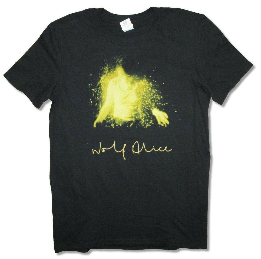 Обложка альбома Wolf Alice 2016 Tour, черная футболка