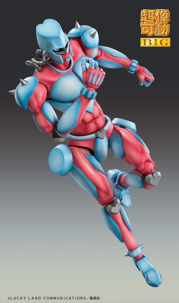 Medicos Entertainment Super Action Statue BIG Bizarre Adventure Part Approximately 220mm PVC ABS POM Metal Painted Movable Figure "JoJo's 4" "Crazy