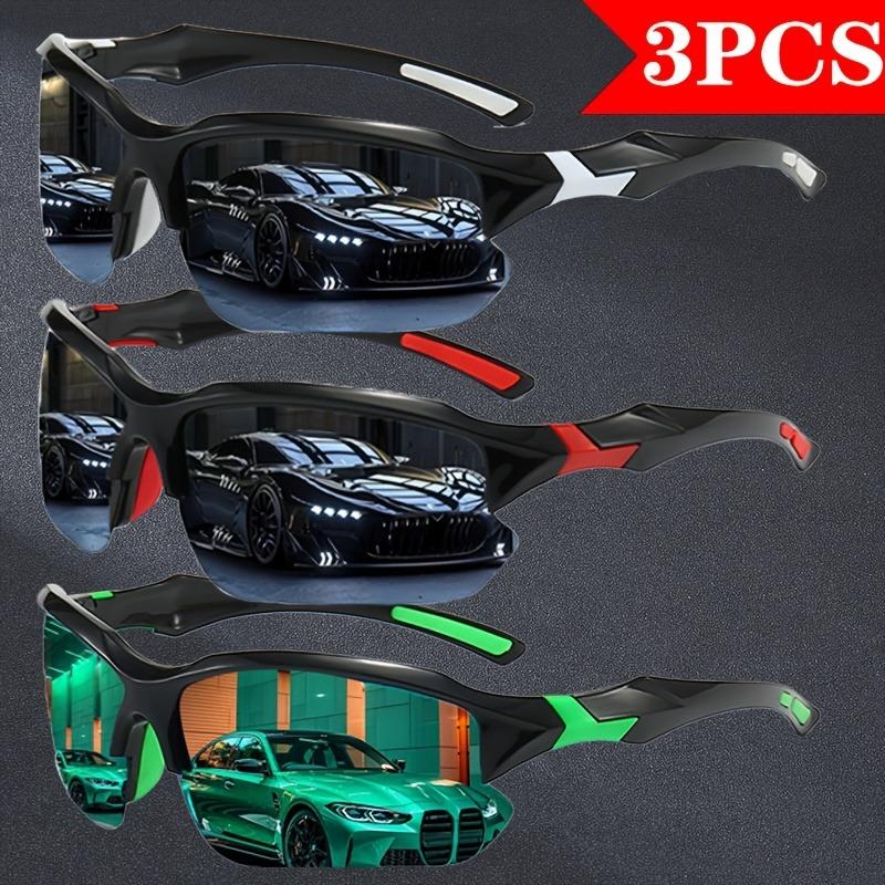 New Outdoor Sports Color Changing Mirror Day and Night Dual-use Men's and Women's Cycling Goggles Windproof and UV Resistant