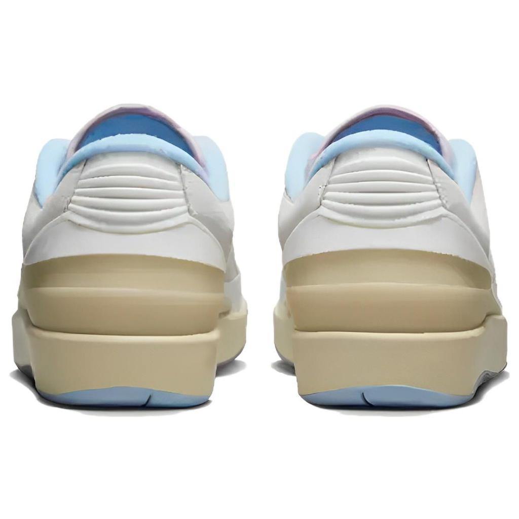 Женские кроссовки Air Jordan 2 Low Look, Up in the Air White Summit-White Varsity-Red DX4401-146