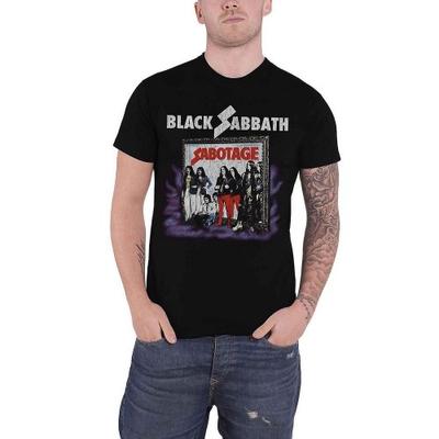 Black Sabbath Винтажная футболка унисекс для взрослых «Саботаж»