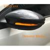 Pair LED Dynamic Turn Signal Light for Volkswagen Jetta MK6 Euro GLi Passat CC B7 Beetle Scirocco Mirror 2013 2014 2015