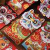6pcs/set Lion Dance Red Envelope Snake Year Lucky Money Bag Cute Red Packet  Spring Festival