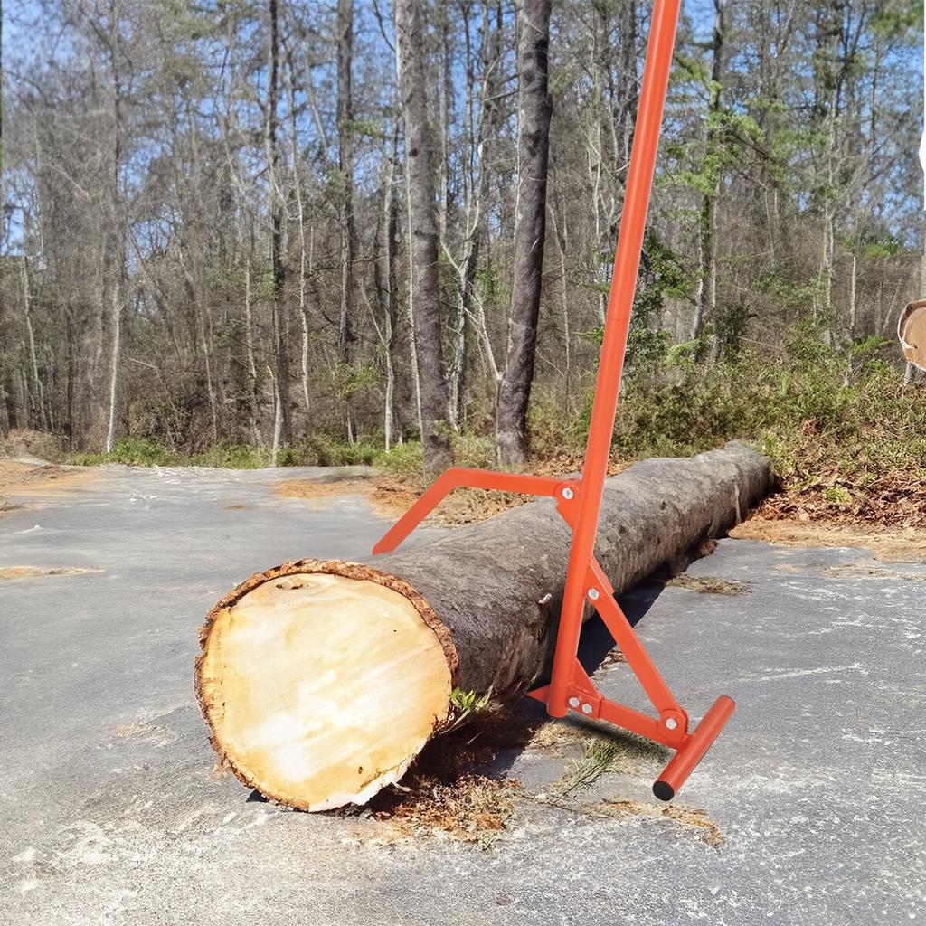 Timberjack 46.5 in Heavy Duty Log Lifter for Max 25" Dia Logs Rolling