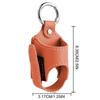 PU Leather Inhaler Case Holder 3.17*6.35cm Leather Storage Case  Daily School Hiking