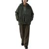 Uniqlo Худи на молнии из флиса унисекс, коллаборация с White Mountaineering, Осень/Зима 2023, оверсайз, 463350-58