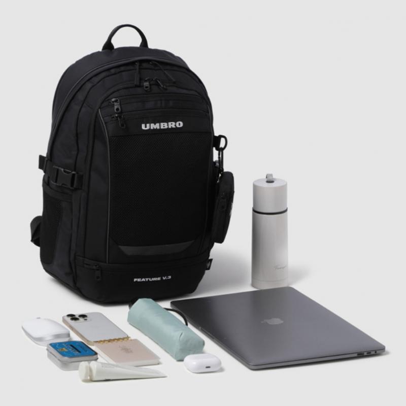 Umbro Feature Backpack  25l  Crossbody  Ur123cbp13 Blk
