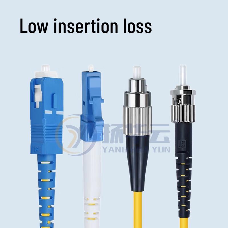 Yanghua Cloud LC to SC Single-Mode Duplex Fiber Optic Patch Cable